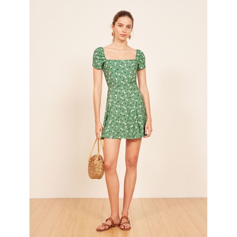 Reformation Telluride Mini Dress in Pico Floral